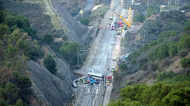 La vía de tren del accidente en España se rompió un día antes
