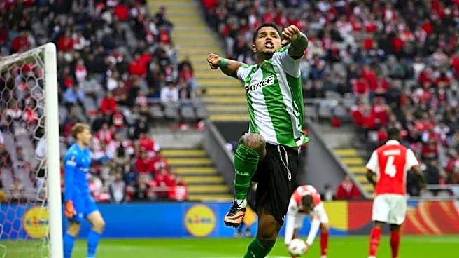 El Betis iguala 1-1 en Braga en la ida de cuartos de la Liga Europa