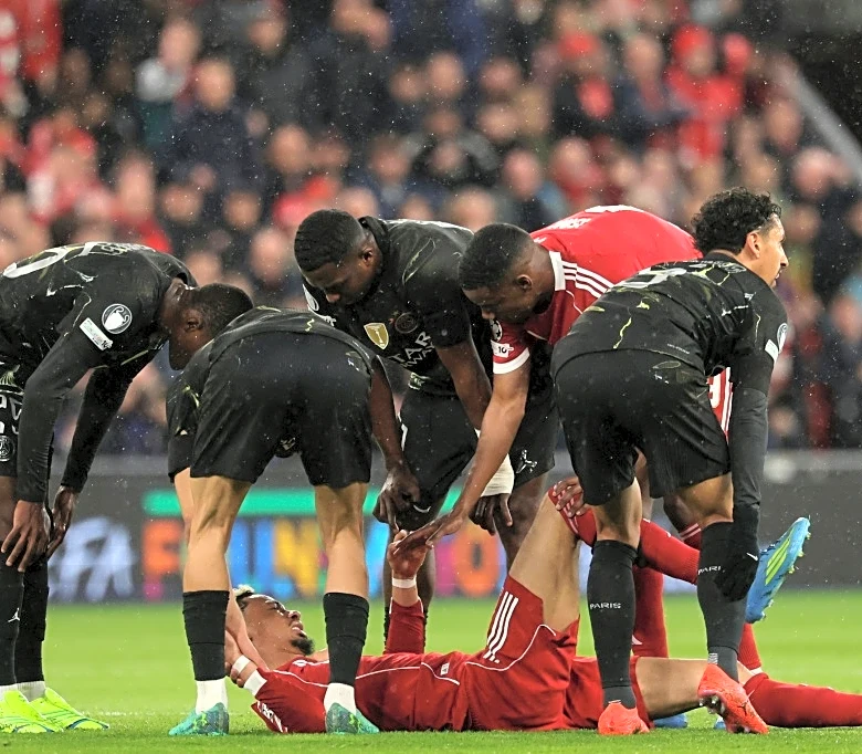 El Liverpool confirma la rotura del Aquiles de Ekitiké, que se pierde el Mundial