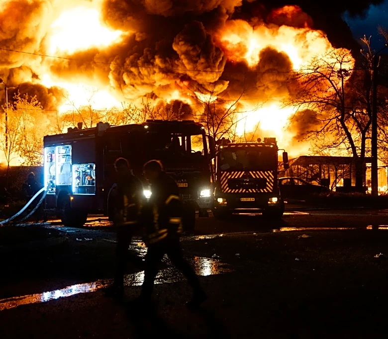 Una ola de ataques rusos deja 19 muertos muertos y más de 100 heridos en Ucrania