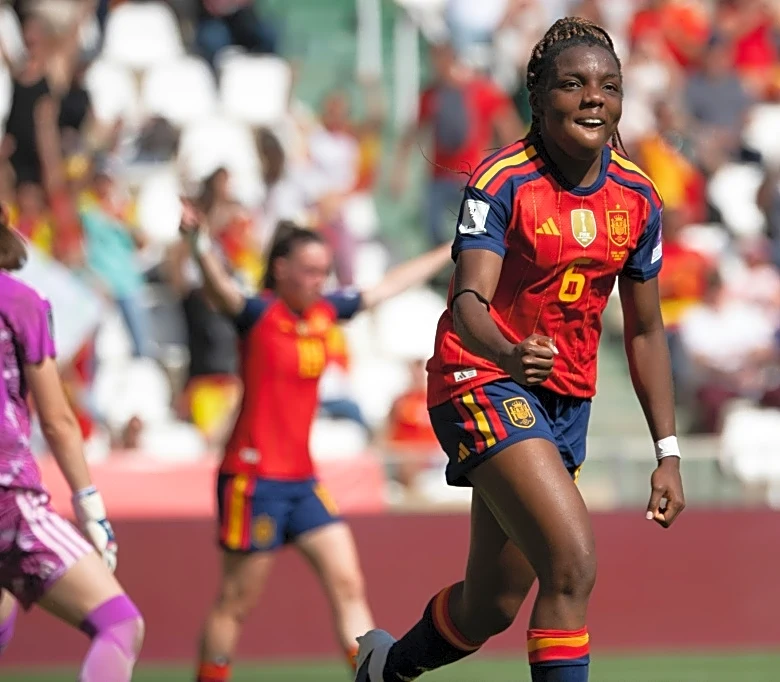 España se da un festín ante Ucrania en clasificatorio para el Mundial femenino