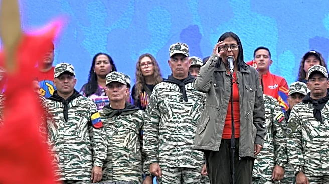 El chavismo marcha en varios estados de Venezuela por un cese de las sanciones de EEUU