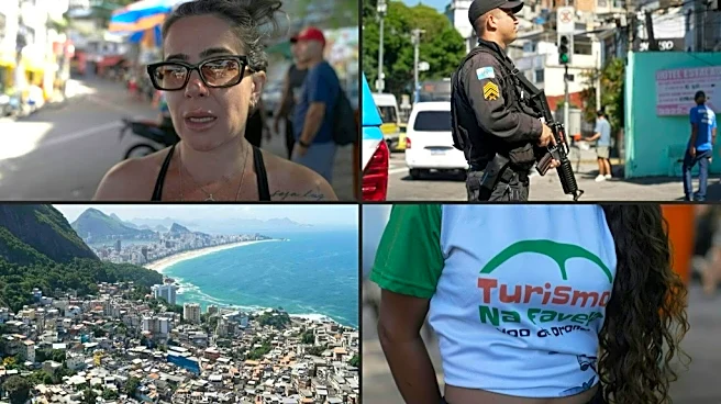 Más de 200 turistas atrapados en un mirador de Rio por una operación antinarco