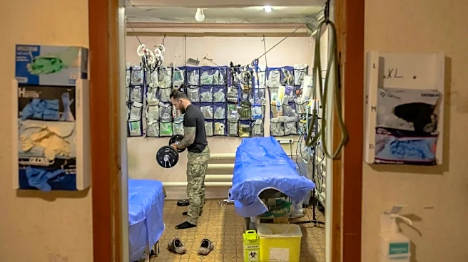 Una pareja de médicos encara la guerra lado a lado en el frente ucraniano