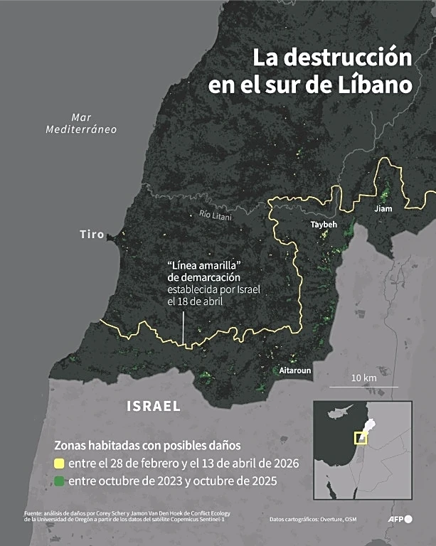 Israel y Líbano prorrogan la tregua, las conversaciones EEUU-Irán estancadas
