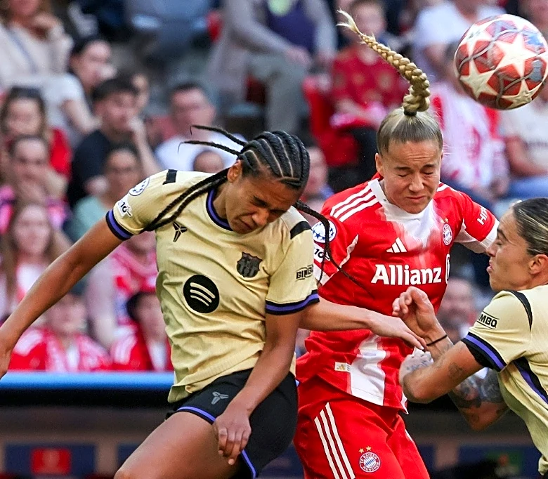 Bayern resiste con 1-1 ante el Barça en ida de semifinal de Champions femenina