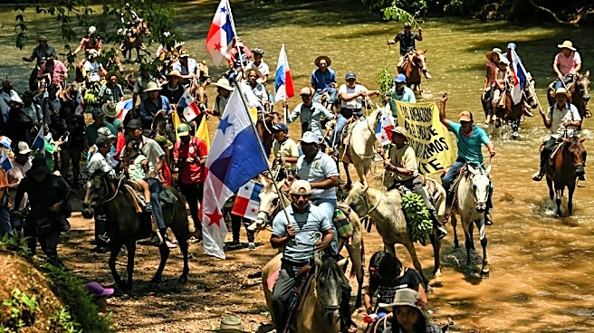 Campesinos rechazan un embalse para abastecer el canal de Panamá