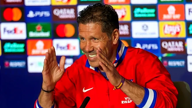 Simeone ilusionado con "un objetivo enorme que el club no ha logrado nunca"