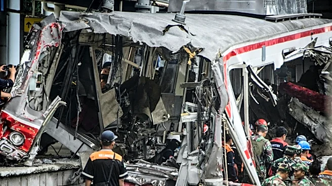 El saldo de muertes por el choque de dos trenes en Indonesia sube a 16, todas mujeres