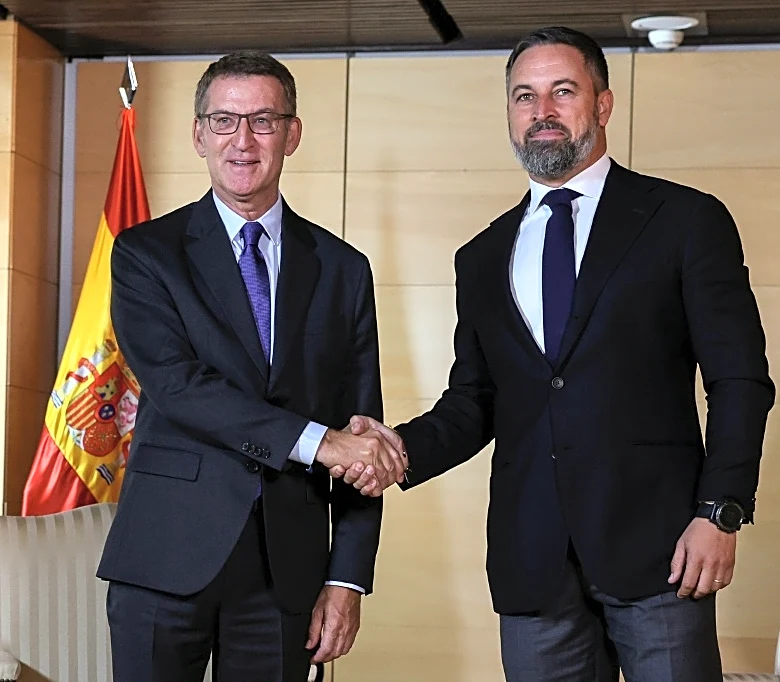 Tras Extremadura, derecha y extrema derecha españolas se alían para gobernar Aragón