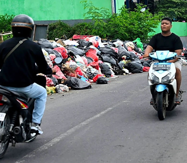 La paradisíaca isla indonesia de Bali se ahoga en basura