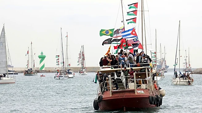 Israel intercepta flotilla para Gaza lejos de su costa y detiene al menos a 175 activistas