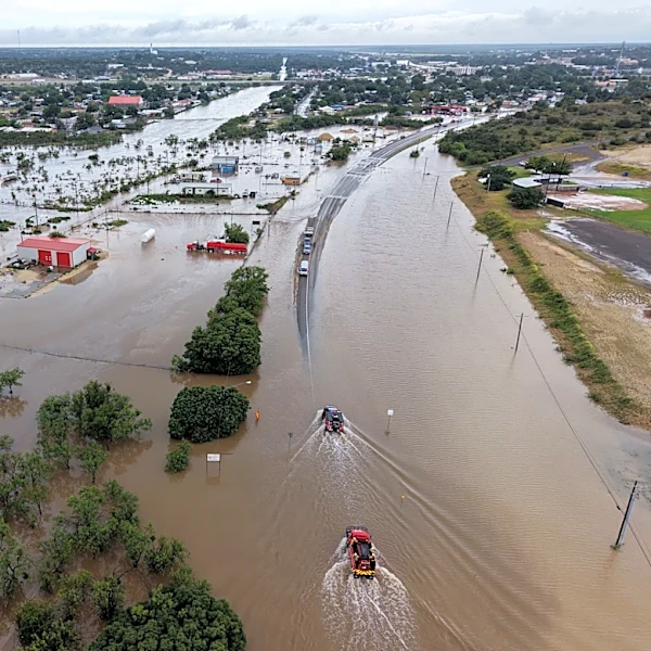 Cientos de personas han sido rescatadas de inundaciones en Texas