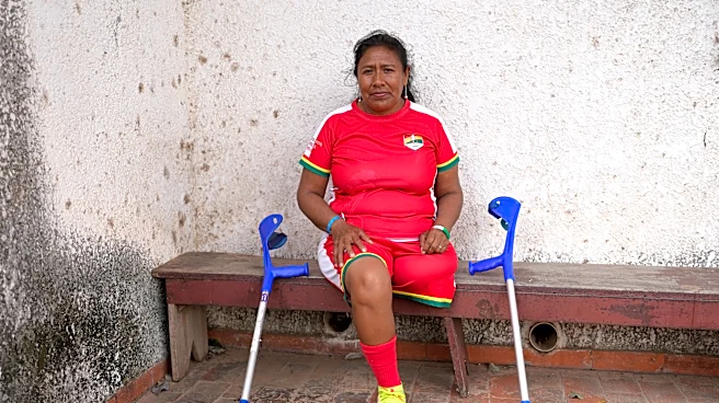 Bolivia promueve el fútbol para mujeres amputadas en un campamento de formación sudamericano