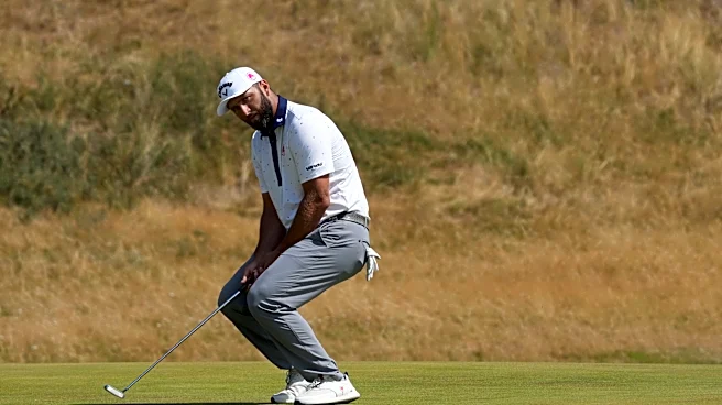 Jon Rahm, tras lanzar un palo, recibe advertencia de conducta en el Abierto Británico