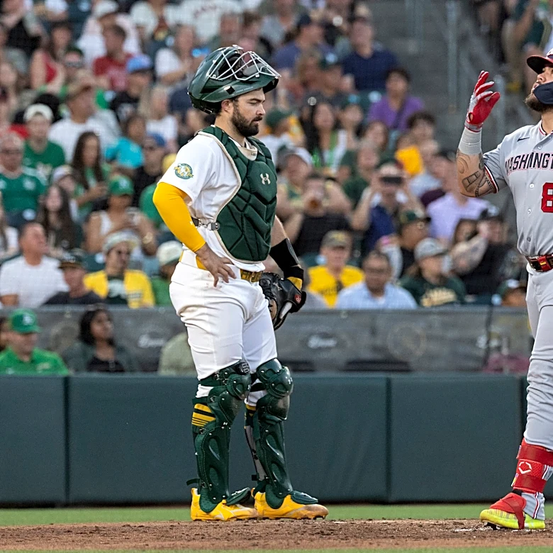Andrés Chaparro impulsa 8 carreras y los Nacionales aplastan 23-4 a los A's