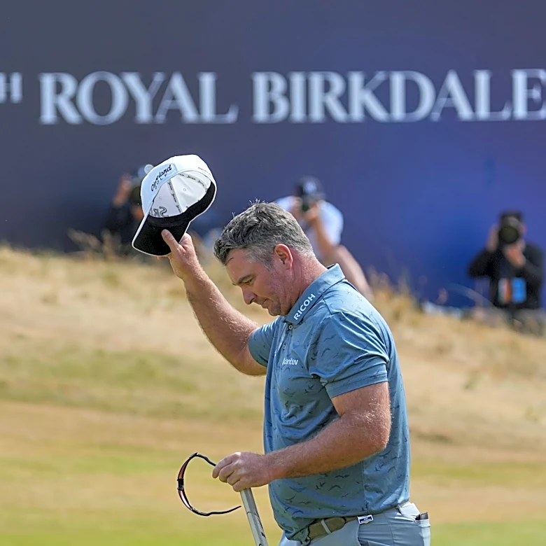 Ryan Fox iguala récord de un major con ronda de 62 golpes en el Abierto Británico