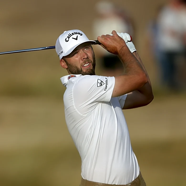 ¡Ay, bebé! Sam Burns toma el liderato en un Abierto Británico que no planeaba jugar