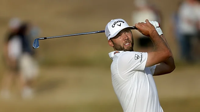 ¡Ay, bebé! Sam Burns toma el liderato en un Abierto Británico que no planeaba jugar