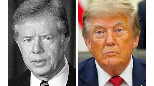 Ahora que está agobiado por Irán y la inflación, Trump cambia su tono sobre Jimmy Carter