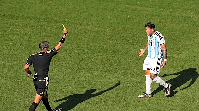LO ÚLTIMO: Nueva amonestación para Argentina en final mundialista