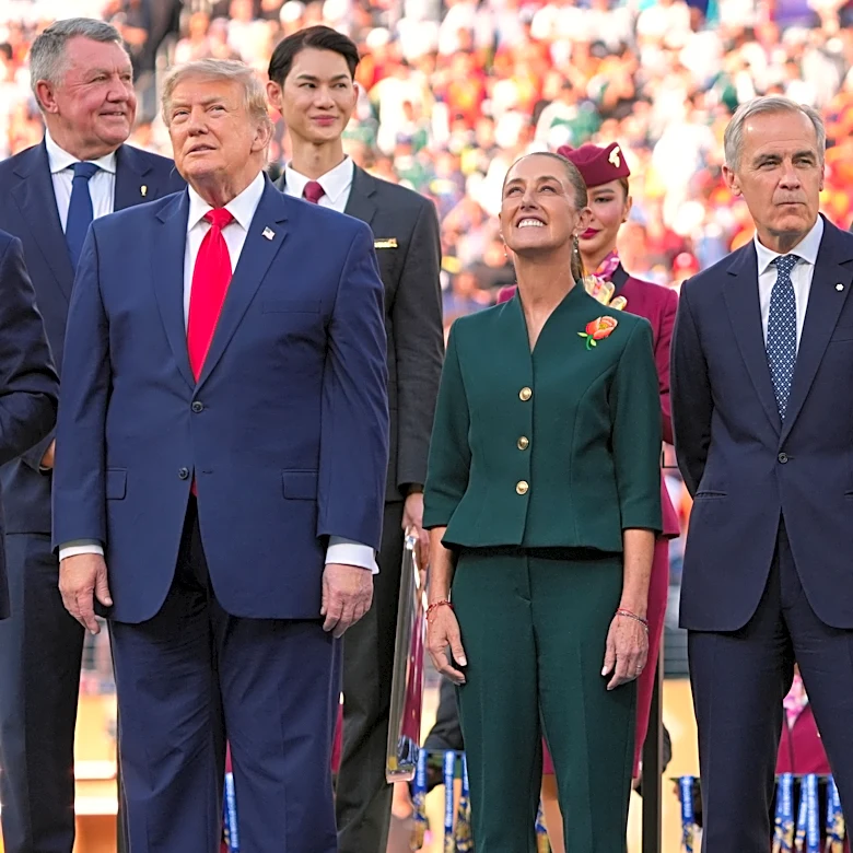 LO ÚLTIMO: Infantino, Trump, Sheinbaum y Carney encabezan ceremonia de premiación