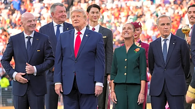 LO ÚLTIMO: Infantino, Trump, Sheinbaum y Carney encabezan ceremonia de premiación