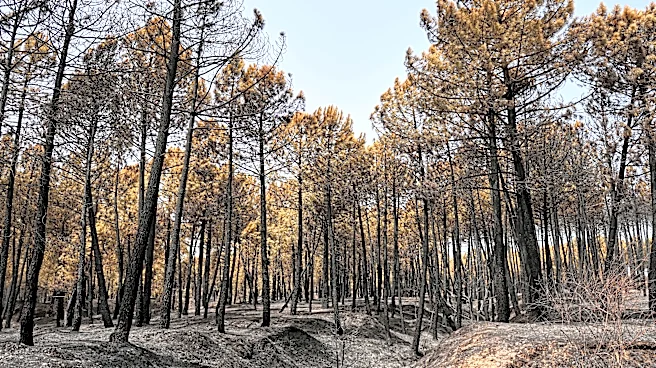 Bomberos combaten uno de los mayores incendios de España durante ola de calor en el Mediterráneo