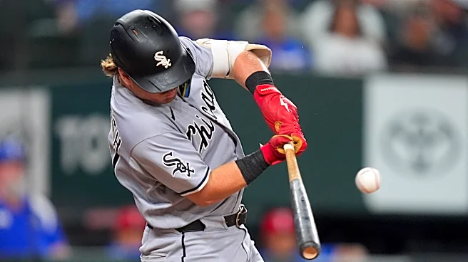 Meidroth y Benintendi conectan 2 sencillos impulsores cada uno y Medias Blancas vencen 4-2 a Rangers