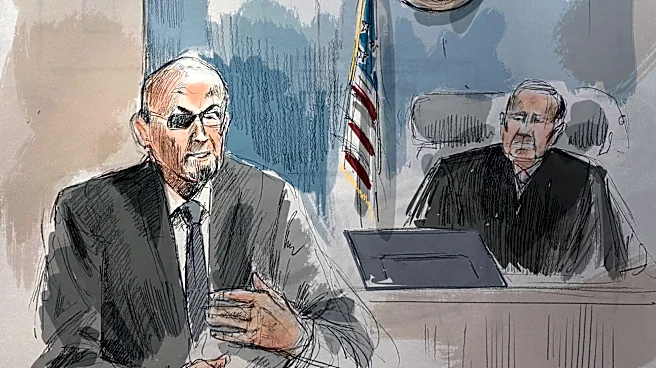 Salman Rushdie testifica en el juicio por terrorismo del hombre condenado por apuñalarlo