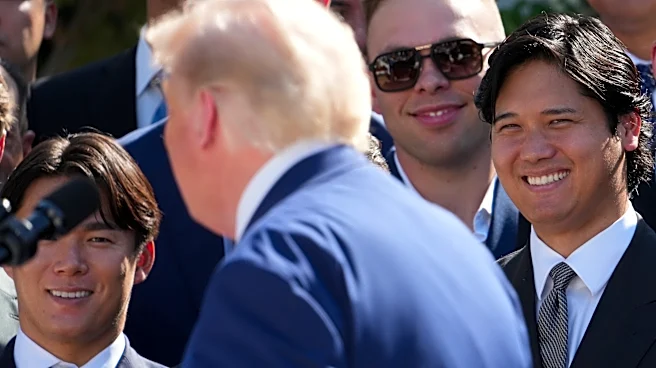 Trump agasaja de nuevo a Dodgers en la Casa Blanca y dice que el equipo es «una gran marca»