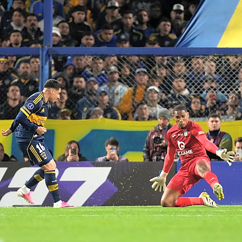 Con asistencia de Paredes, Boca Juniors toma ventaja 1-0 ante O’Higgins en repechaje de Sudamericana