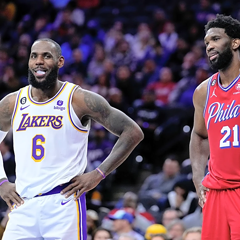 Los 76ers celebran la llegada de James con foto de coronación digna del Rey del básquetbol