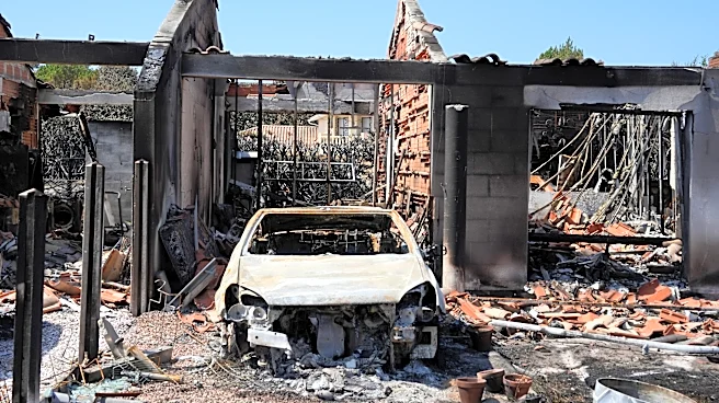 Macron promete apoyo en visita a la zona de Francia afectada por los incendios
