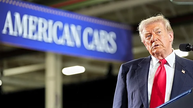 Trump defiende su política arancelaria durante una visita a Michigan