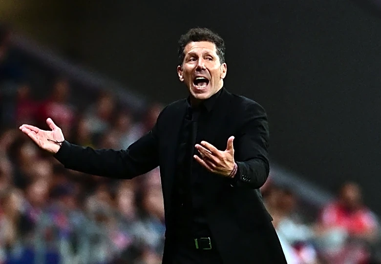 Simeone resta importancia a la presión de Champions antes de la semifinal contra el Arsenal
