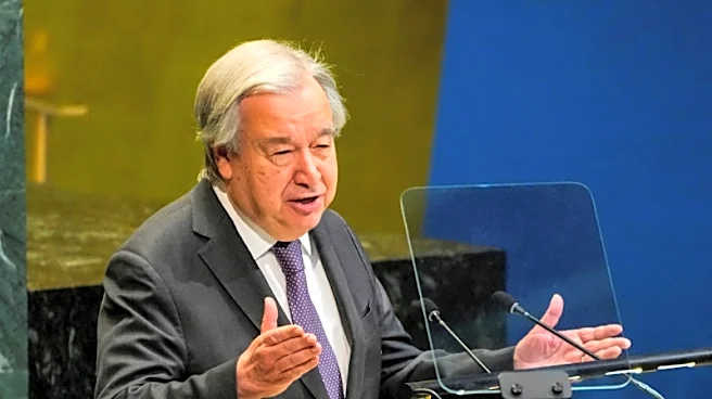 Secretario general de la ONU Guterres dice que el dinero que debe EEUU es "innegociable"