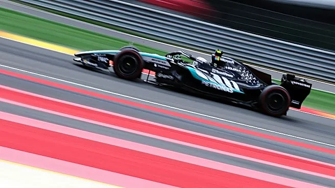 Antonelli marca mejor tiempo en última sesión de prácticas del GP Bélgica; Hamilton sufre accidente