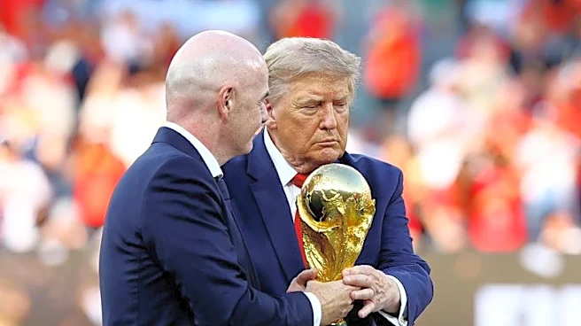 Trump e Infantino, abucheados al entrar al campo para la ceremonia de entrega de premios del Mundial