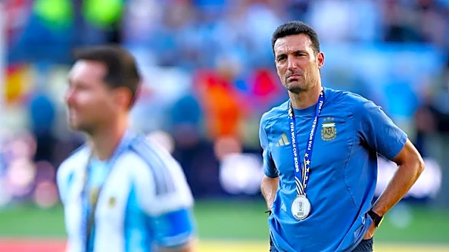 Emocionado DT de Argentina pone en duda futuro al frente del equipo tras derrota en final del Mundial