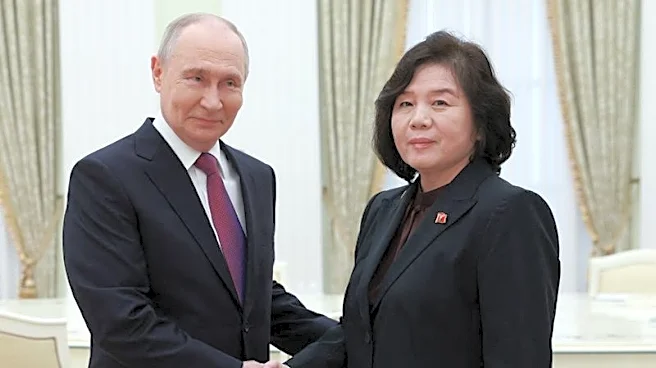 Putin se reúne en el Kremlin con la máxima representante diplomática de Corea del Norte