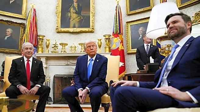 Trump dice que Netanyahu no será detenido mientras esté en EEUU
