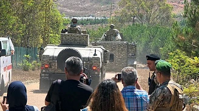 El Ejército libanés se despliega en una localidad del sur tras la retirada israelí, según funcionario