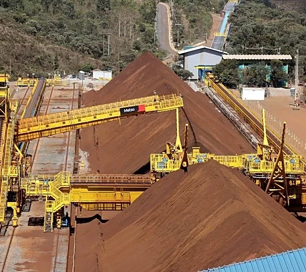 Vale reporta alza del 0,8% en producción de mineral de hierro durante el segundo trimestre