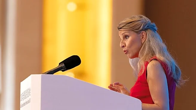 La ministra española Yolanda Díaz se presenta como candidata a la dirección de la OIT