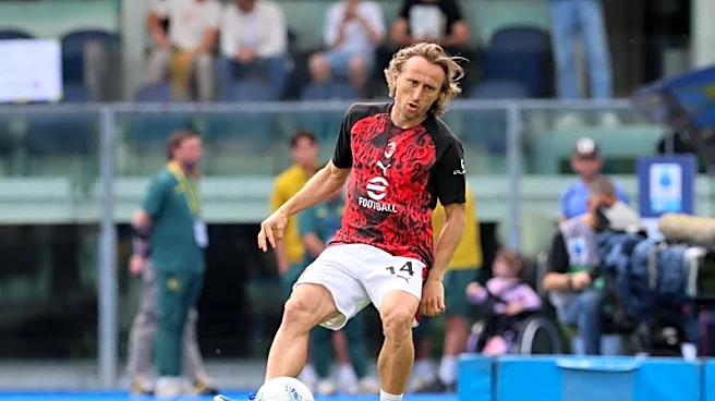 A los 40 años, Modric renueva con el Milan hasta 2027