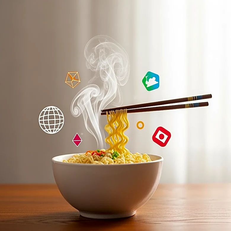 Fideos instantáneos: cómo pasaron de comida rápida a fenómeno global