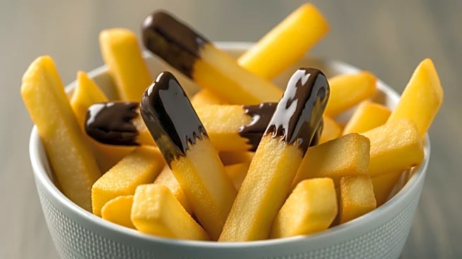 Papas Fritas Cubiertas de Chocolate: Un Delicioso Contraste