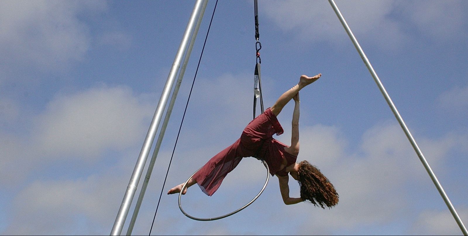 VIDEO | Aerial circus in Brazil spotlights a path to healing for female victims of gender-based violence