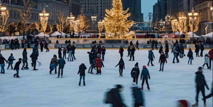 VIDEO | Huge indoor ice rink returns to the Grand Palais to the delight of Parisiens and tourists alike